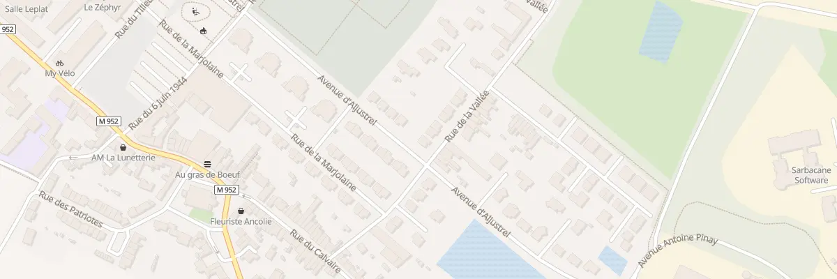Plan du 43 Rue de la Vallee à Hem