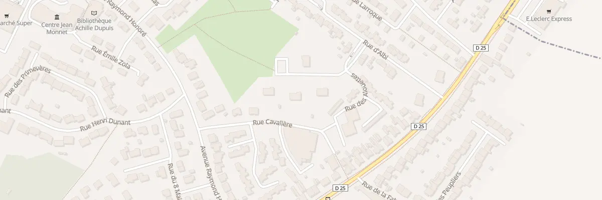 Plan du 2 Sq d’Albi à Montigny-en-Ostrevent