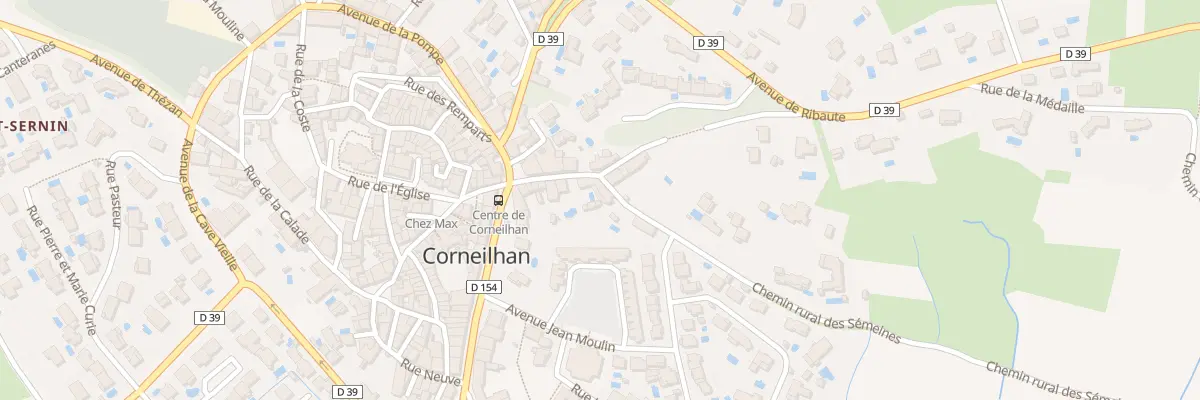 Plan du 2 Rue des Seimènes à Corneilhan