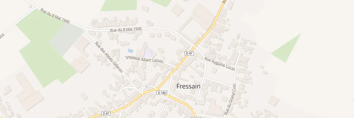 Plan du 50 Rue du Nord à Fressain