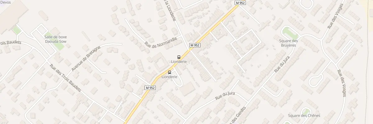 Plan du 236 Rue Jules Guesde à Hem