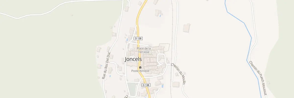 Plan du 5204 Le Village à Joncels