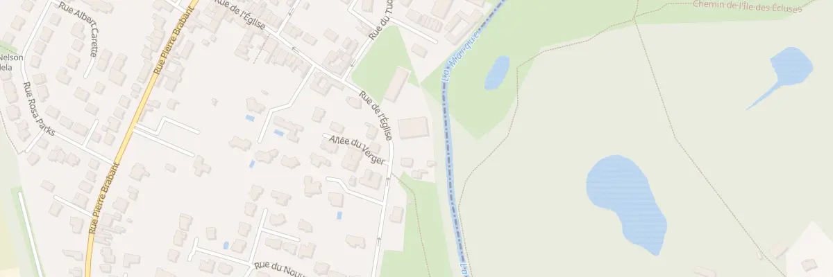 Plan du 25T Rue de L Eglise à Tressin
