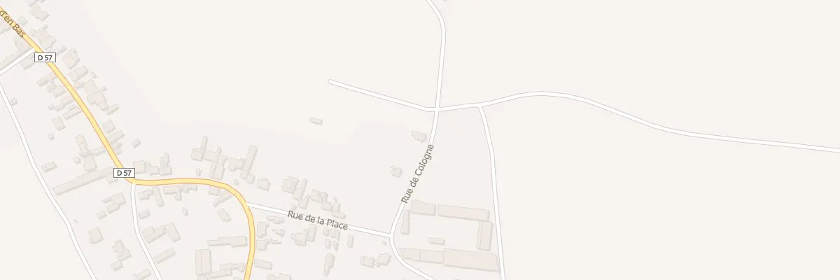 Plan du 7 Rue de Cologne à Villeret