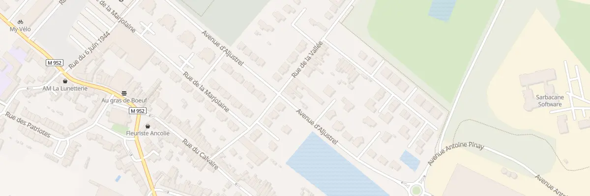 Plan du 32 Rue de la Vallee à Hem