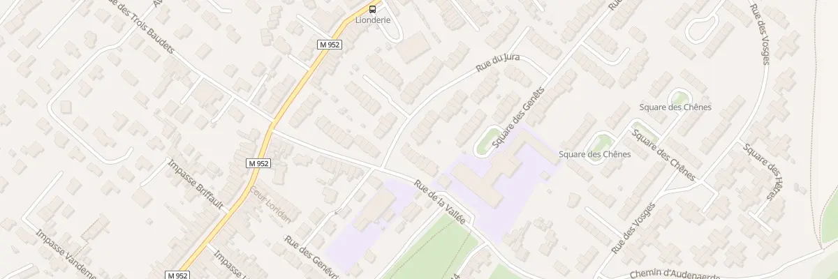 Plan du 2 Rue du Jura à Hem