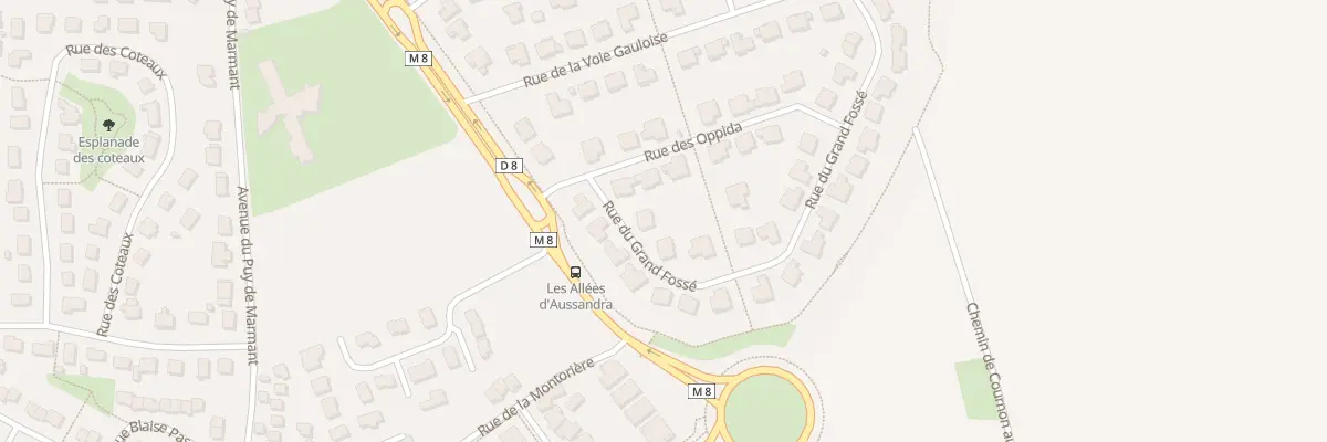 Plan du 25 Rue du Grand Fossé au Cendre