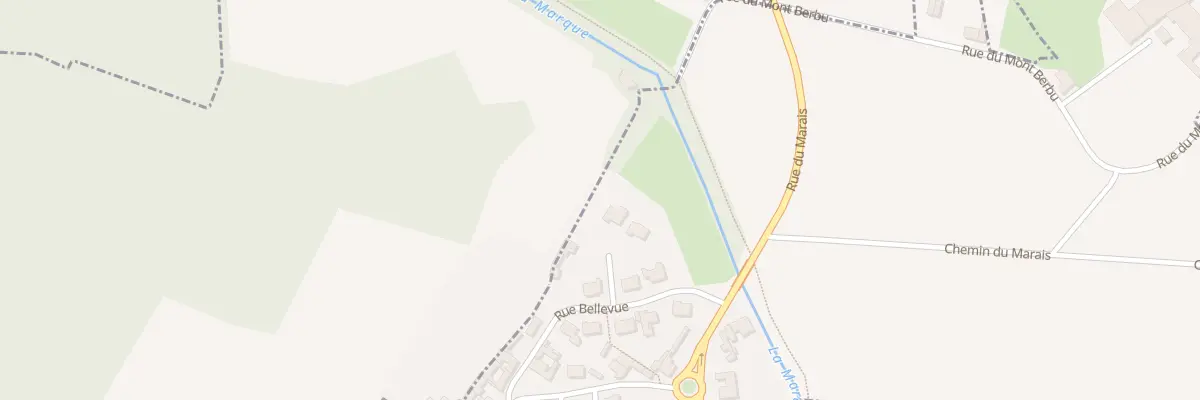 Plan du 7 Rue Bellevue à Tressin