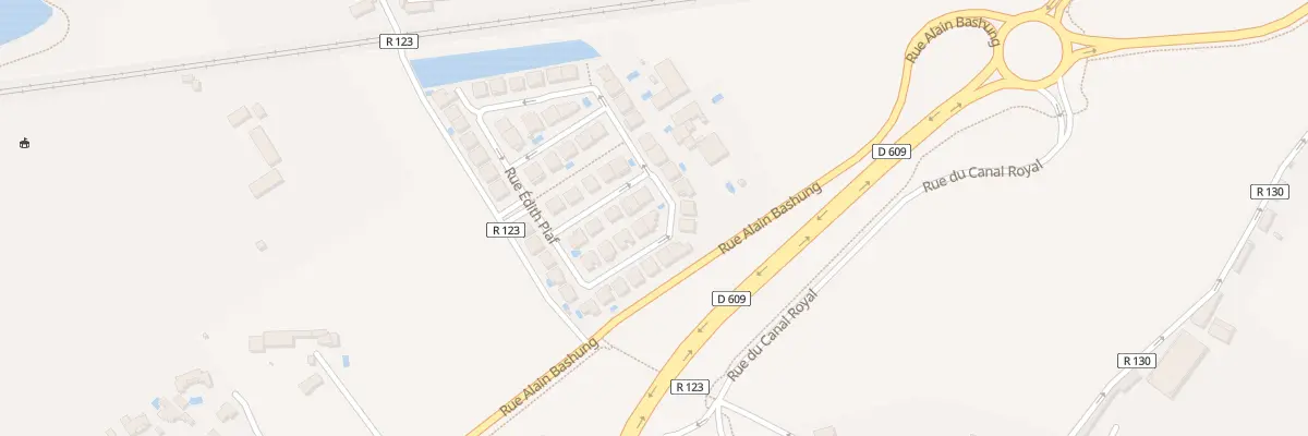 Plan du 71 Rue Joséphine Baker à Béziers