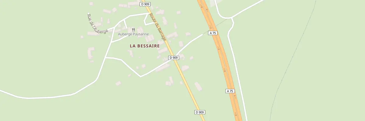 Plan du 10 Rte du Barrage à Val d’Arcomie