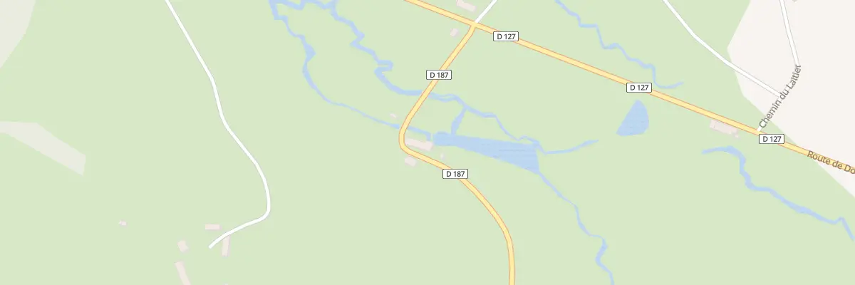 Plan du 1 Rte de Cessy les Bois à Colméry