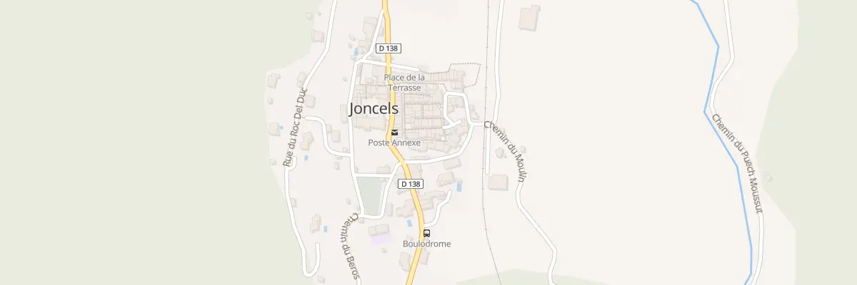 Plan du 5042 Le Village à Joncels