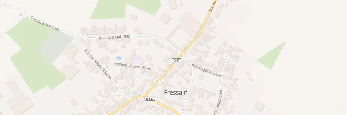Plan du 80 Rue du Nord à Fressain