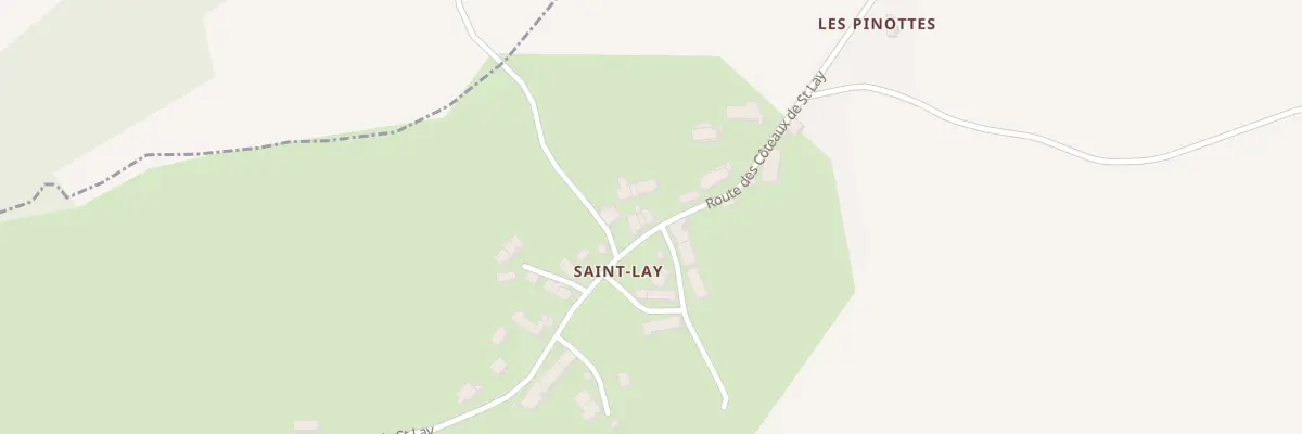 Plan du 183 Saint Lay à La Celle-sur-Nièvre