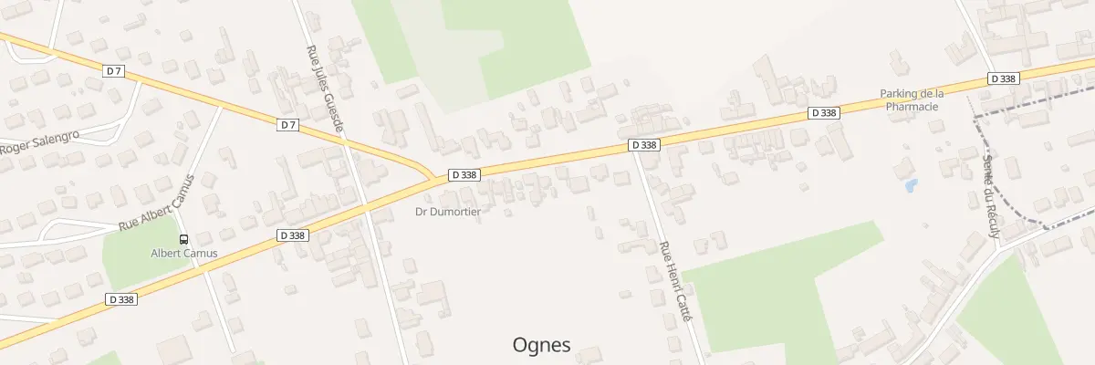 Plan du 16 Av de la Liberté à Ognes