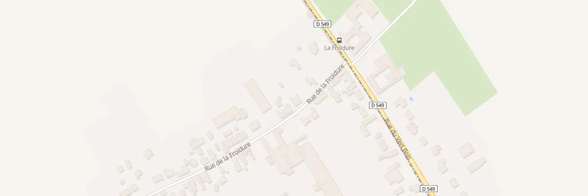 Plan du 90 Rue de la Froidure à Auchy-lez-Orchies