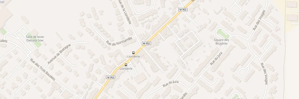 Plan du 244 Rue Jules Guesde à Hem