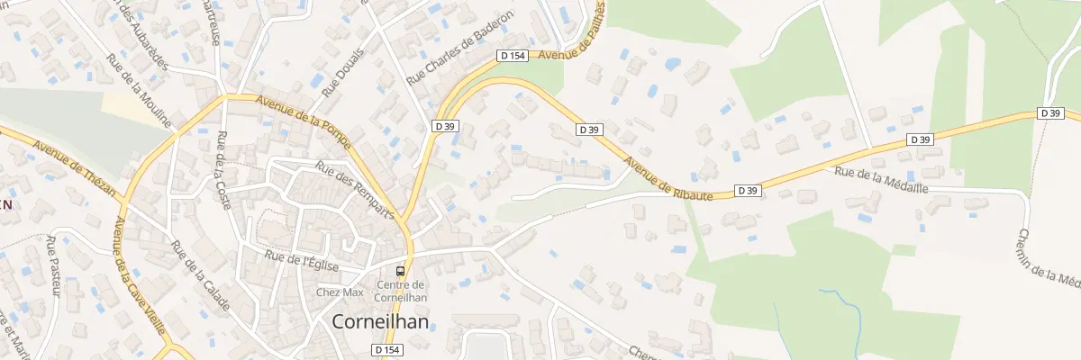 Plan du 4 Rue Lot Le Nouveau Village à Corneilhan