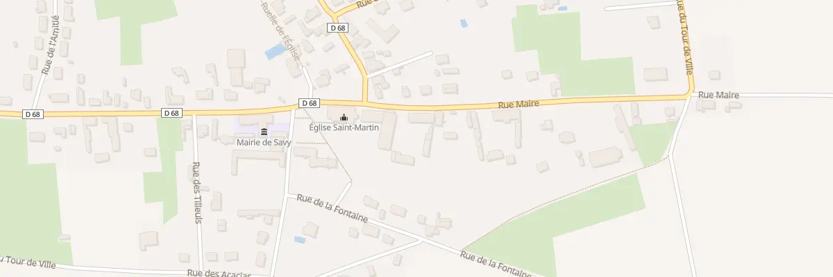 Plan du 2 Rue Maire à Savy