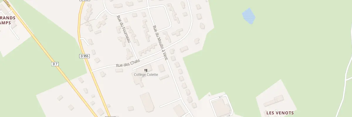 Plan du 16 Rue du Moulin à Vent à Saint-Sauveur-en-Puisaye