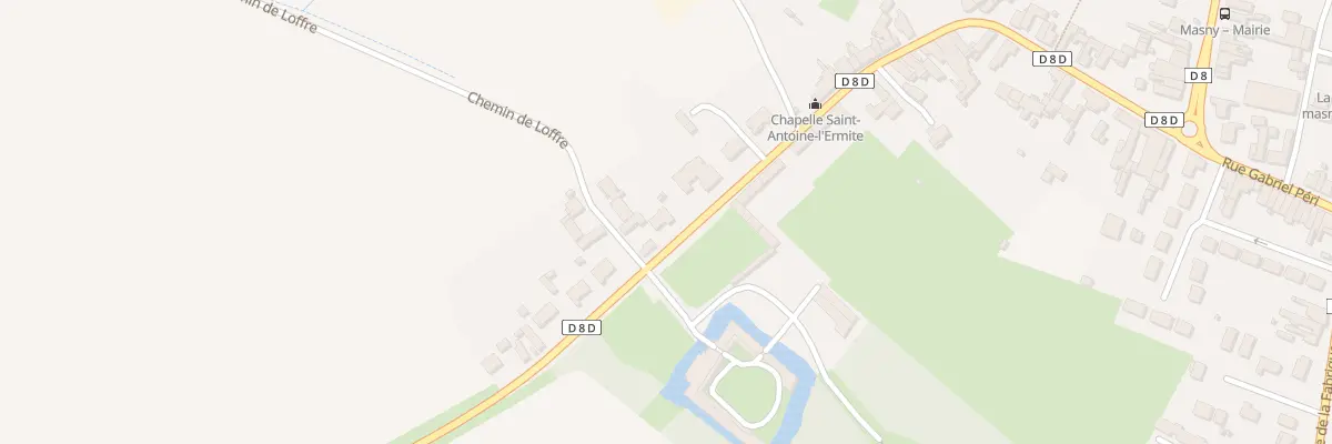 Plan du 43A Rue Suzanne Lanoy à Masny