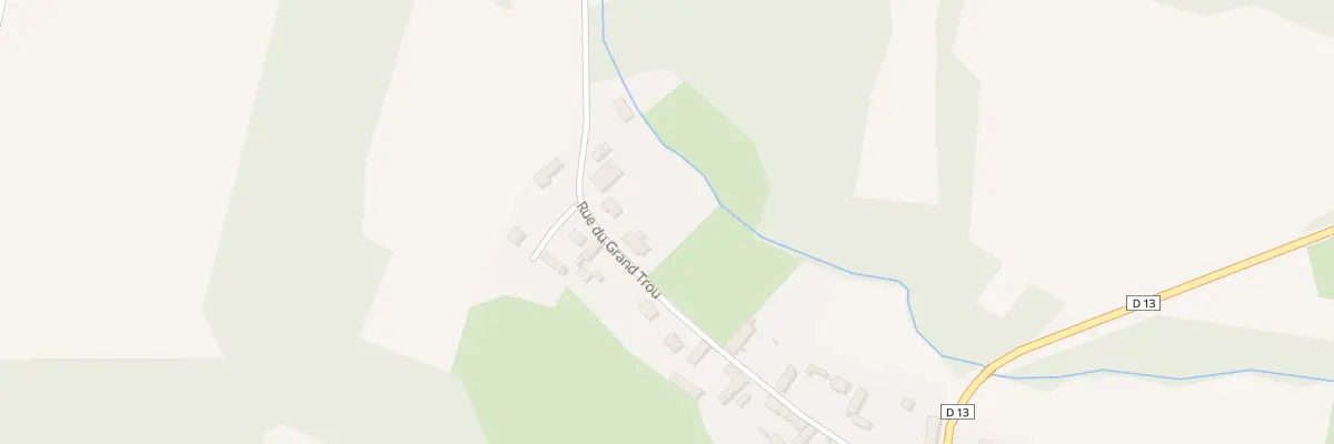 Plan du 16 Rue du Grand Trou à Morsain