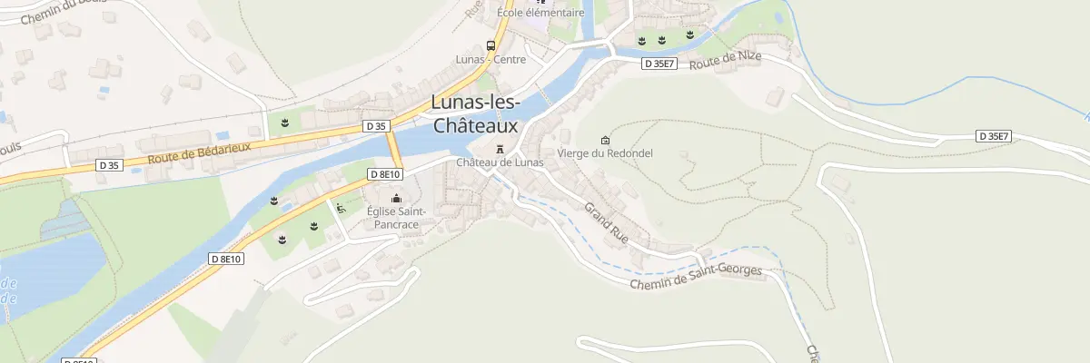 Plan du 5124 Le Village à Lunas-les-Châteaux
