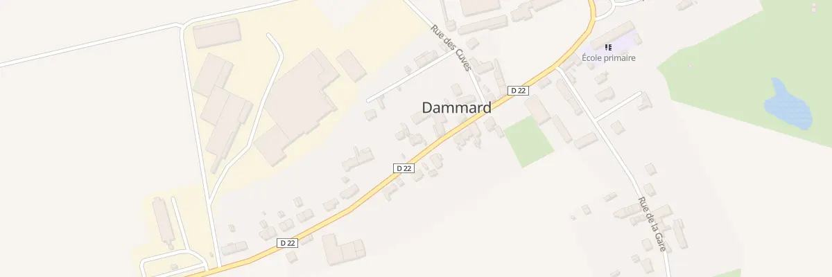 Plan du 18 Rue de Chézy à Dammard