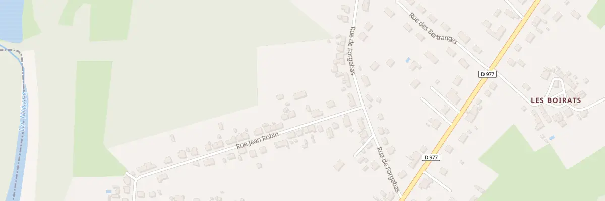 Plan du 47B Rue Jean Robin à Guérigny