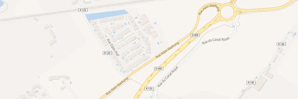 Plan du 98 Rue Joséphine Baker à Béziers