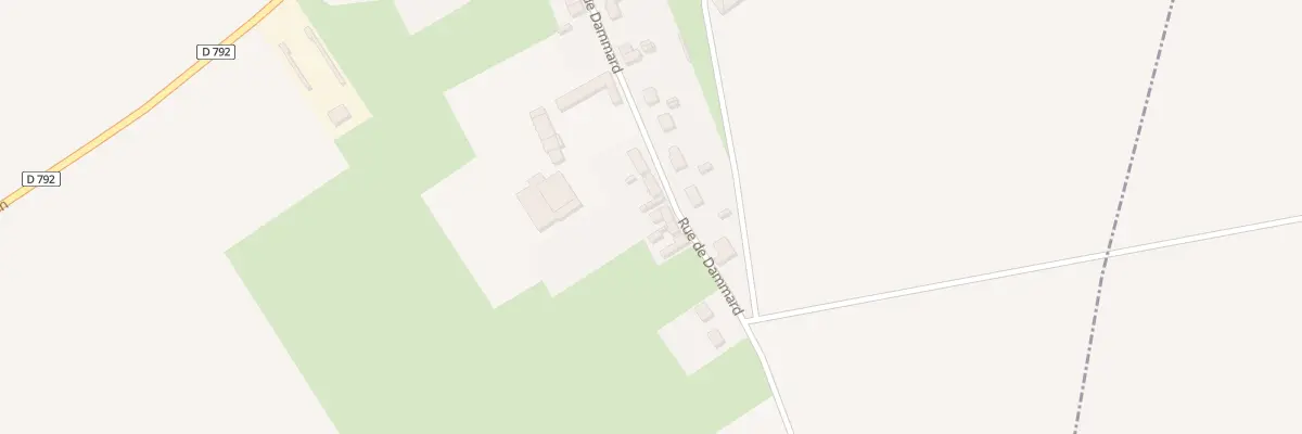 Plan du 21 Rue de Dammard à Passy-en-Valois