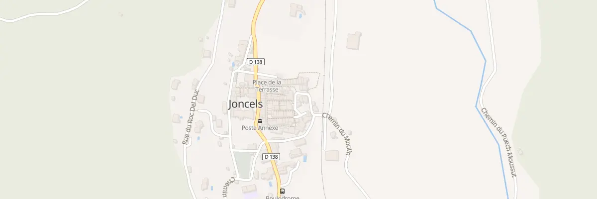 Plan du 5035 Le Village à Joncels