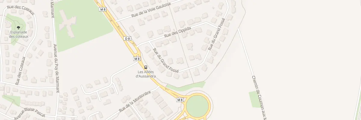 Plan du 21 Rue du Grand Fossé au Cendre
