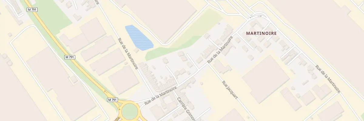 Plan du 350B Rue de la Martinoire à Wattrelos