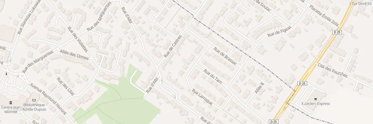 Plan du 135 Rue Larroque à Montigny-en-Ostrevent