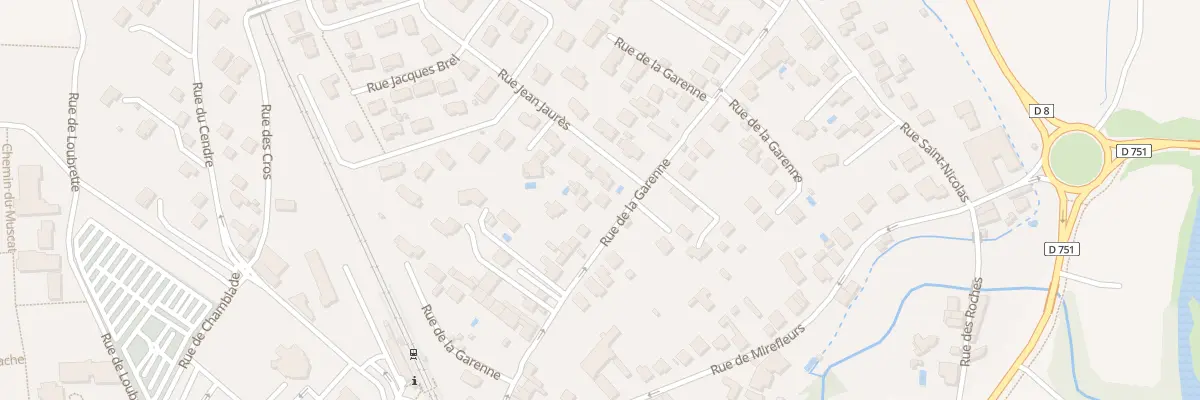 Plan du 35 Rue de la Garenne aux Martres-de-Veyre