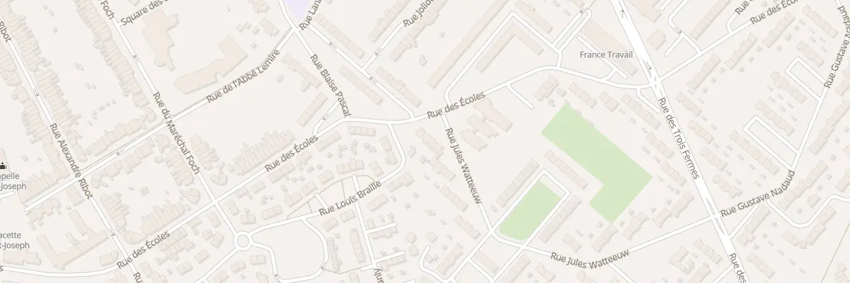 Plan du 4 Rue Jules Watteeuw à Hem