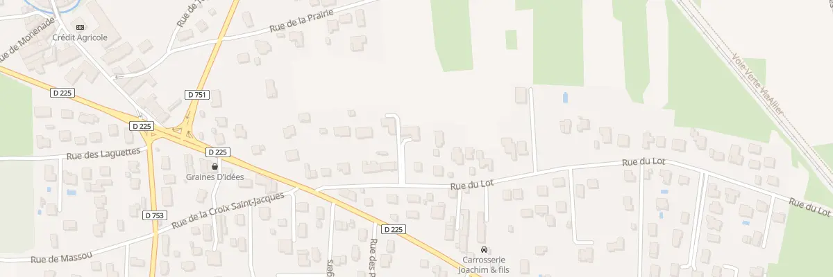 Plan du 17 Rue du Lot aux Martres-de-Veyre