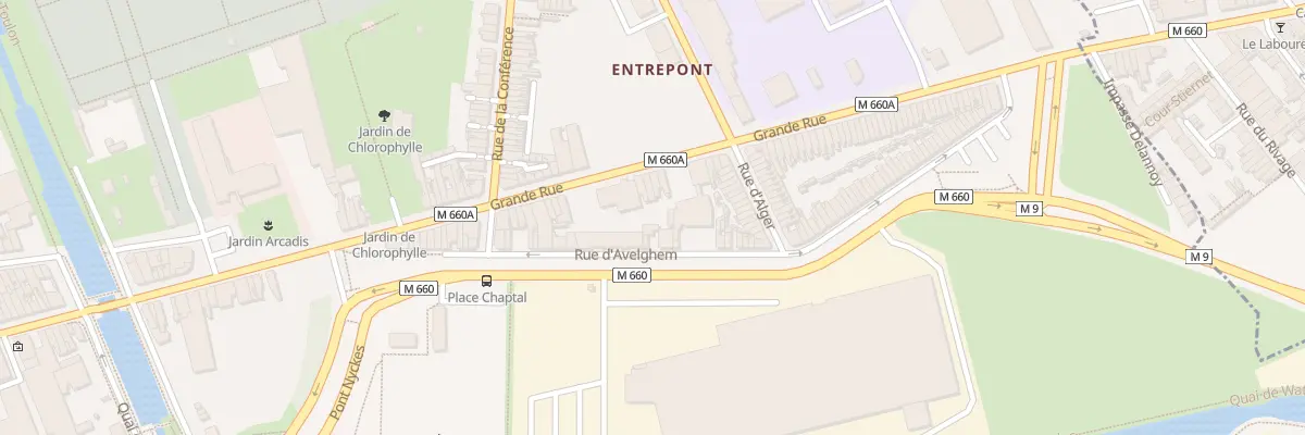 Plan du 296 Grande Rue à Roubaix