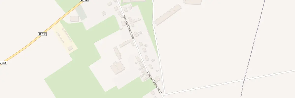 Plan du 18 Rue de Dammard à Passy-en-Valois