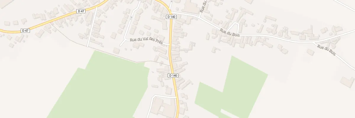 Plan du 220 Rue de la Chapelle à Fressain