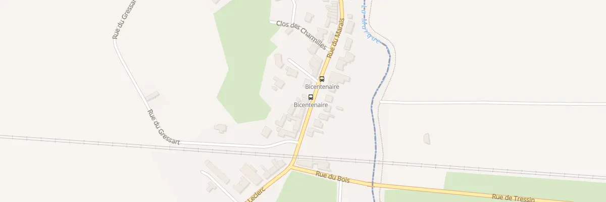 Plan du 9 Rue du Marais à Tressin