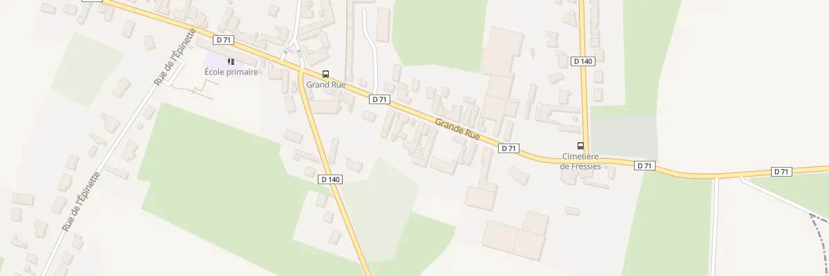 Plan du 142 Gr Grande Rue à Fressies