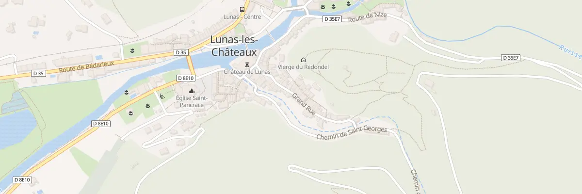 Plan du 5119 Le Village à Lunas-les-Châteaux