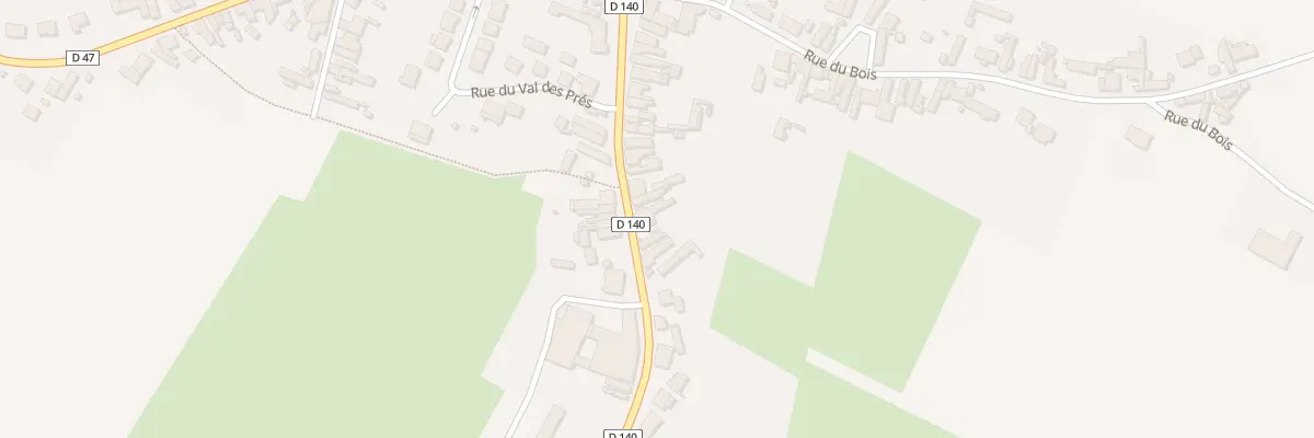Plan du 270 Rue de la Chapelle à Fressain