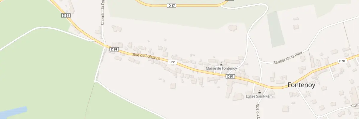 Plan du 56 Rue de Soissons à Fontenoy