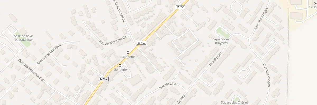 Plan du 256 Rue Jules Guesde à Hem