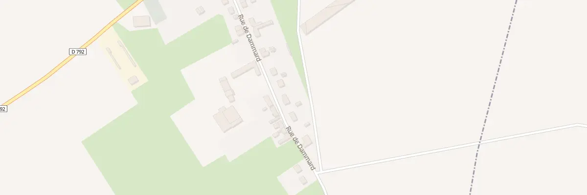 Plan du 20 Rue de Dammard à Passy-en-Valois