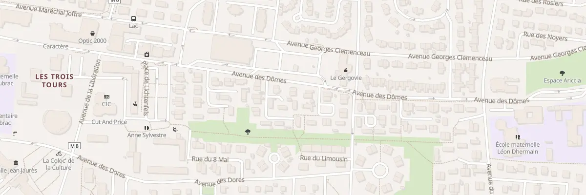 Plan du 3 Pl du Turluron à Cournon-d’Auvergne