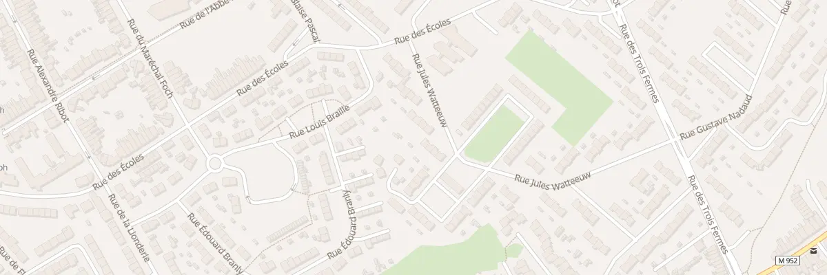 Plan du 22 Rue Jules Watteeuw à Hem